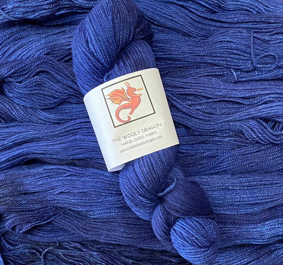 Hand Dyed, Worsted Weight, Nonsuperwash Peruvian Wool Yarn in Sunshine —  Dark Lake Fiber Art