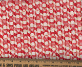 Candy Cane Stick Fabric, Licensed to MM Fabrics, Inc.- 42" wide x 35.5" long