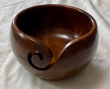 Wooden Yarn Bowls: 3 styles/colors to choose from
