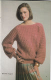 6 Fuzzy Sweater Patterns from the 80's for Digital Download