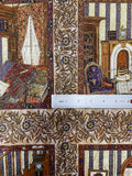 Vintage Fabric: The English Library by Woodrow Studios London- Sold by the Panel