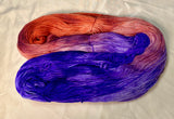 VERONICA Merino/Cashmere Hand Dyed Yarn: Fingering/Sock Weight- Only one skein left!