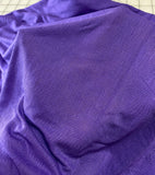 Purple Knit Fabric: Soft T-Shirt-Like, Sold by the piece, 60/62" wide by 1.5 yards, semi-sheer