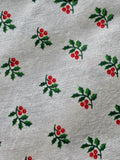 Holly Days Cotton Fabric: Sold as Fat Quarters