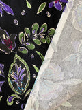 Retro Canvas Fabric in Retro Colors: Sold as a Piece