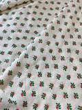 Holly Days Cotton Fabric: Sold as Fat Quarters