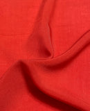 Burnt Orange Fabric: 58" x 36", Sold as a Piece