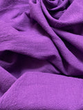 Purple Passion Woven Fabric: 58" x 41", Sold as a Piece