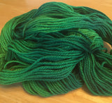 KERMIT: 100% Wool Yarn- Hand Dyed