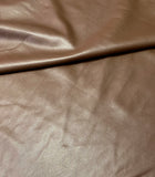 Brown or Black Faux Leather Fabric: Sold by the 1/2 yard