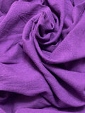 Purple Passion Woven Fabric: 58" x 41", Sold as a Piece