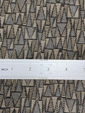 Tapestry-type Fabric in Greys & Golds: Sold by the Piece