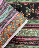 Border Fabric: Belle Meade/Donna Dewberry 2006 for Springs Global USA 41/42" wide by 1.5 yards- Sold as a piece