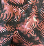 Dark Tropics Cotton Fabric: Sold by the 1/2 Yard