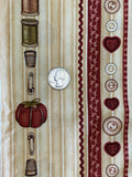 Cotton Fabric with a Sewing Theme Buttons, Thread & Notions: Sold by the yard