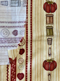 Cotton Fabric with a Sewing Theme Buttons, Thread & Notions: Sold by the yard