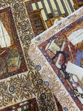 Vintage Fabric: The English Library by Woodrow Studios London- Sold by the Panel