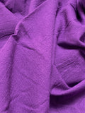 Purple Passion Woven Fabric: 58" x 41", Sold as a Piece
