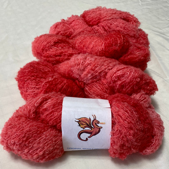 PINK FLAMINGO Boucle Alpaca-Merino Kettle Dyed Yarn