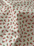 Tiny Tossed Candy Canes: Cotton Fabric, Sold as Fat Quarters