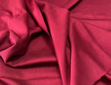 Burgundy Stretch Fabric: Sold as a Piece
