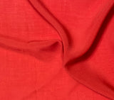 Burnt Orange Fabric: 58" x 36", Sold as a Piece