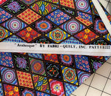 Arabesque by Fabri-Quilt Captivity Design: Sold by FQ, Cotton Fabric