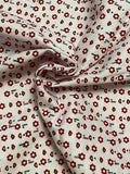 Small Print Floral Cotton Fabric: Sold by the 1/2 yard
