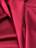 Burgundy Stretch Fabric: Sold as a Piece