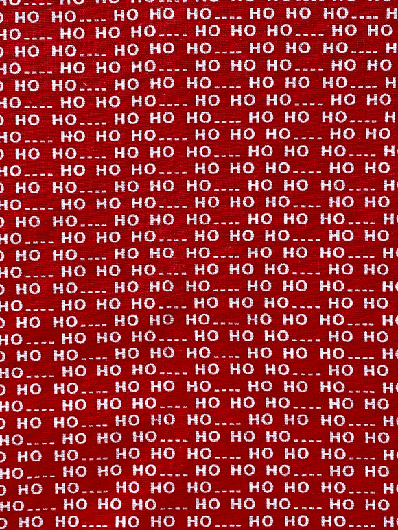 Ho Ho Ho Vintage Christmas Fabric:  42