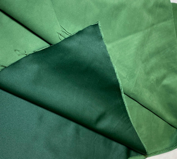Faux Suede backed by Satin  Forest Green 56