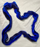 The BLACK LAKE Hand Painted Roving Yarn-Only 1 hank left!