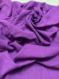 Purple Passion Woven Fabric: 58" x 41", Sold as a Piece