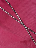 String of Faux Rhinestones:  3/16" wide by the Yard