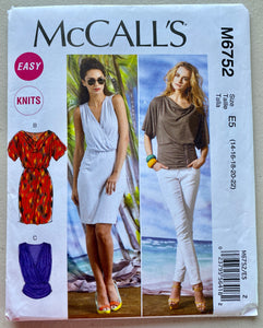 Misses Tunic Tops & Dresses: McCall's 6752