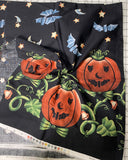 Vintage Pumpkin Border Fabric: Donna Hrkman for Daisy Kingdom- 44" wide by a 2 yard piece