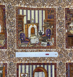 Vintage Fabric: The English Library by Woodrow Studios London- Sold by the Panel