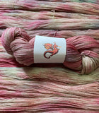 BRIAR ROSE Wool/Tencel Sock Yarn Indie Hand Painted