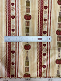 Cotton Fabric with a Sewing Theme Buttons, Thread & Notions: Sold by the yard