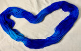 CARIBBEAN BLUE DK Hand Dyed Merino Yarn