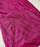 Hot Pink Shimmering Jersey Knit Fabric: Rayon/Lycra