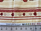 Cotton Fabric with a Sewing Theme Buttons, Thread & Notions: Sold by the yard