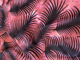 Dark Tropics Cotton Fabric: Sold by the 1/2 Yard