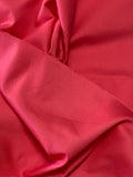 Solid Watermelon Pink Cotton Fabric: Sold as a Piece- 56" by 1+ yd