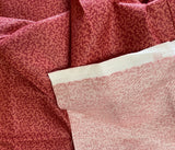 Light Watermelon Colored Abstract Print on Lightweight Canvas Fabric: Sold as a Piece