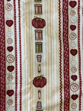 Cotton Fabric with a Sewing Theme Buttons, Thread & Notions: Sold by the yard