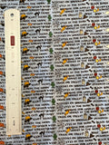 Vintage Halloween Fabric: Haunted Halloween-Mumms the Word by Debbie Mumm for SSI Sold by 1/2 yd