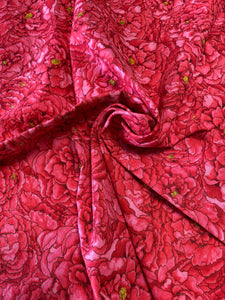 Summer Etchings by Susie Robbins: Vintage, Sold by the Piece, 100% Cotton Fabric