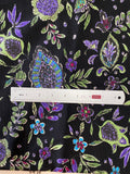 Retro Canvas Fabric in Retro Colors: Sold as a Piece