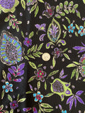 Retro Canvas Fabric in Retro Colors: Sold as a Piece